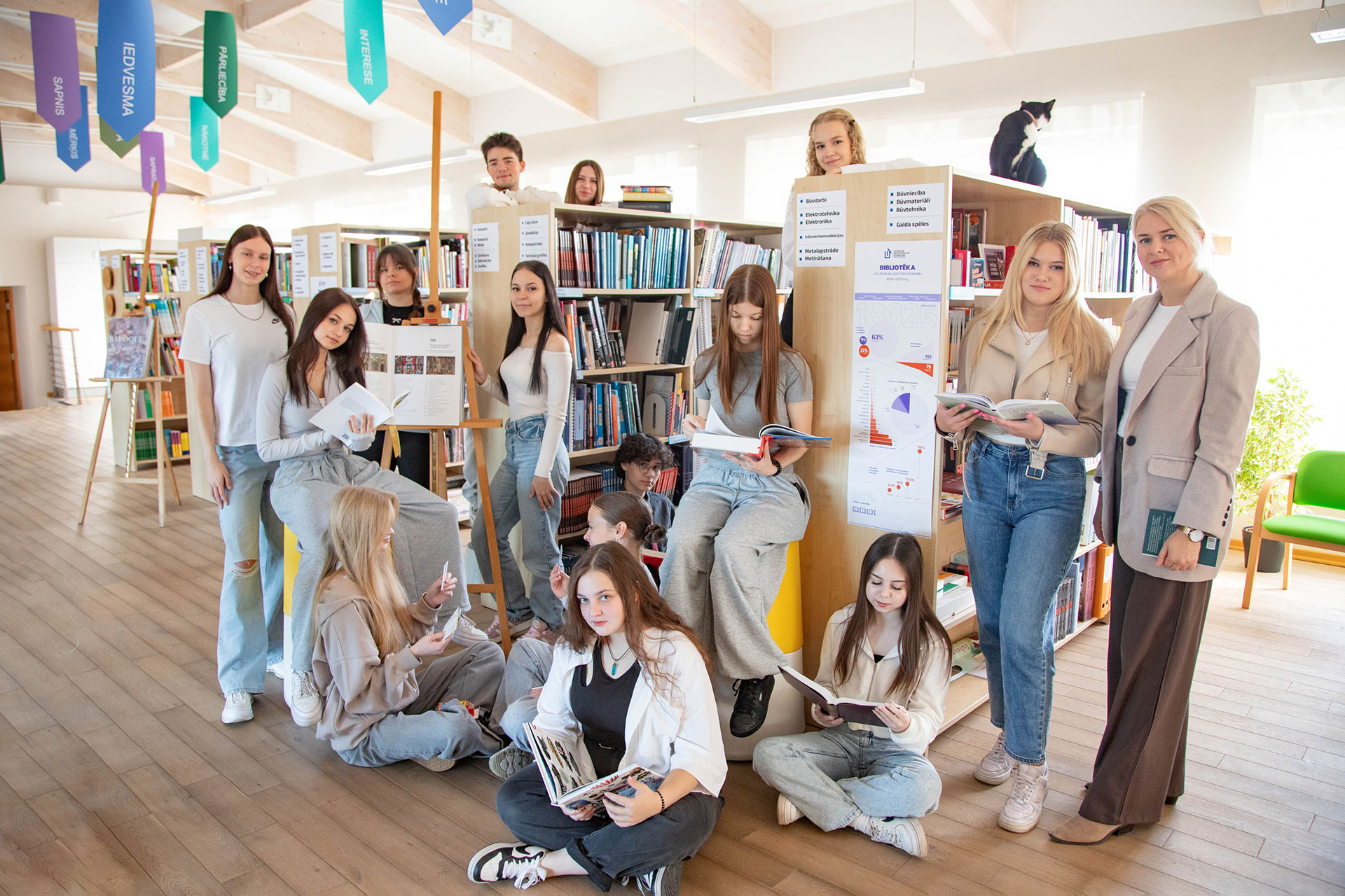 Bibliotēkas izglītojamie