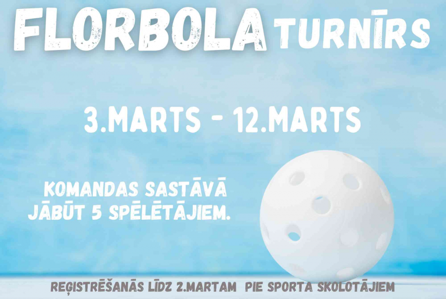 Florbola turnīrs 