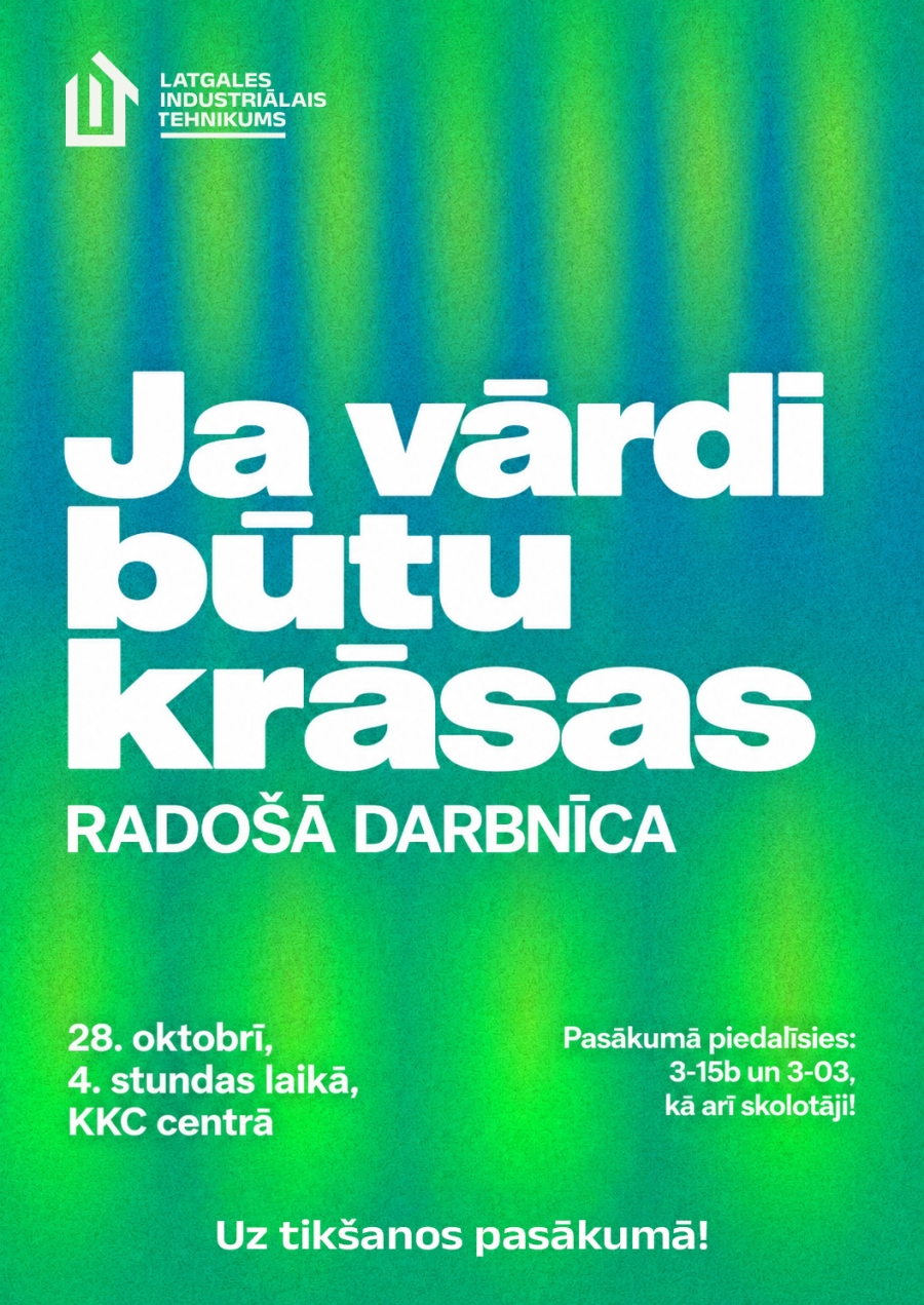 Ja vārdi būtu krāsas
