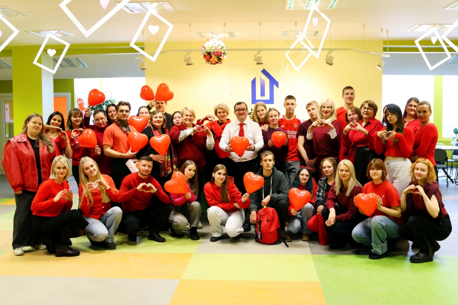 Krāsu nedēļa Latgales Industriālajā tehnikumā – Valentīndienas noskaņās