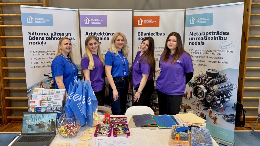 Ceļā uz nākotnes profesiju: tehnikums prezentē izglītības iespējas Rēzeknē un Daugavpilī