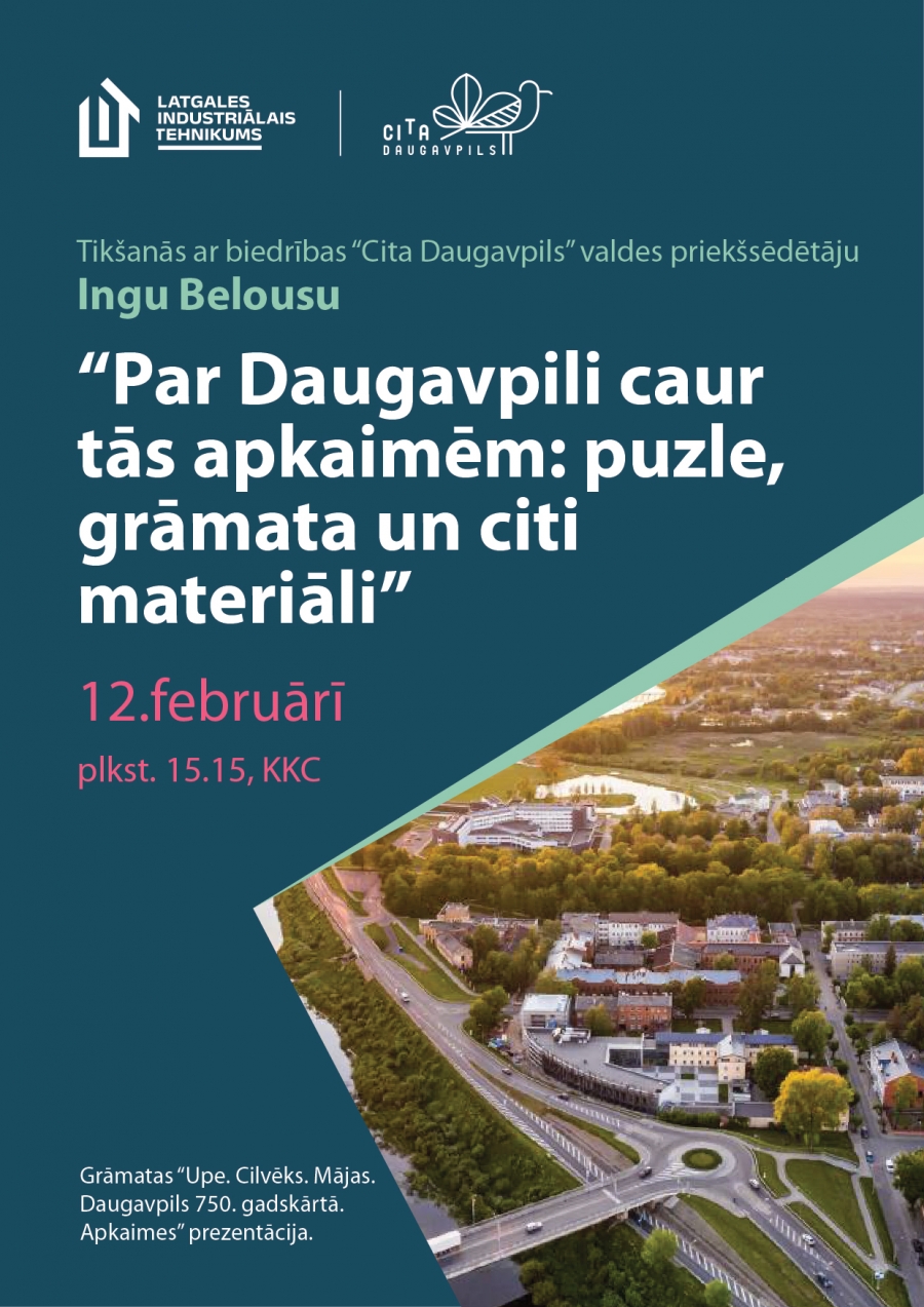 Par Daugavpili caur tās apkaimēm: puzle, grāmata un citi materiāli