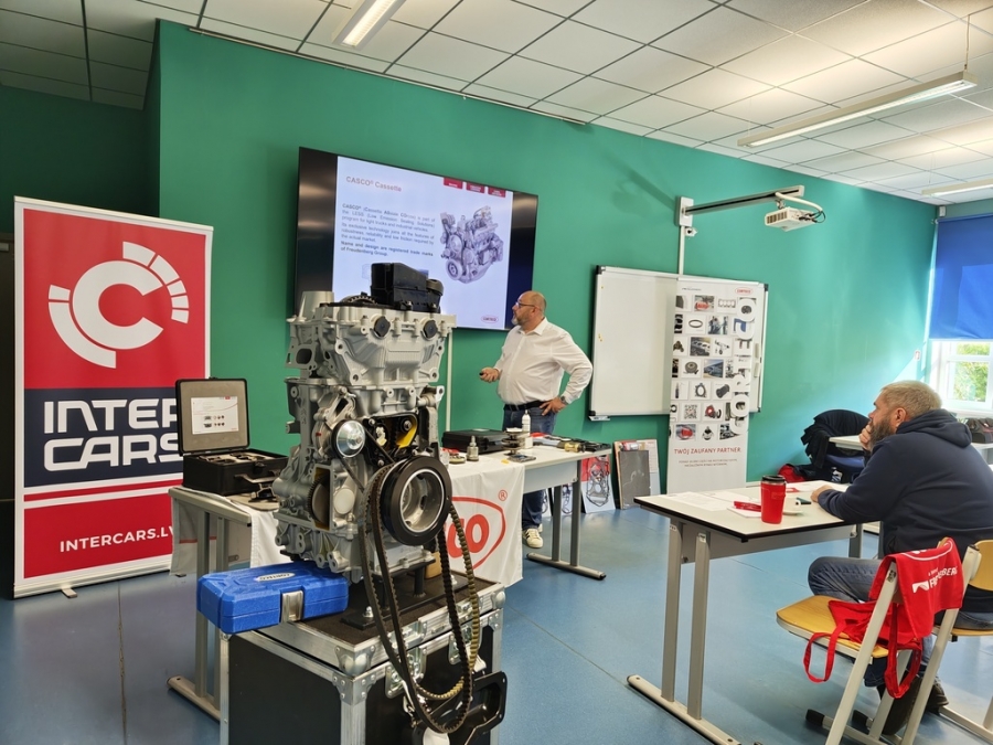 CORTECO apmācības automehāniķiem