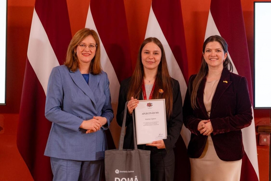 Mūsu tehnikuma izglītojamā Jauniešu Saeimā