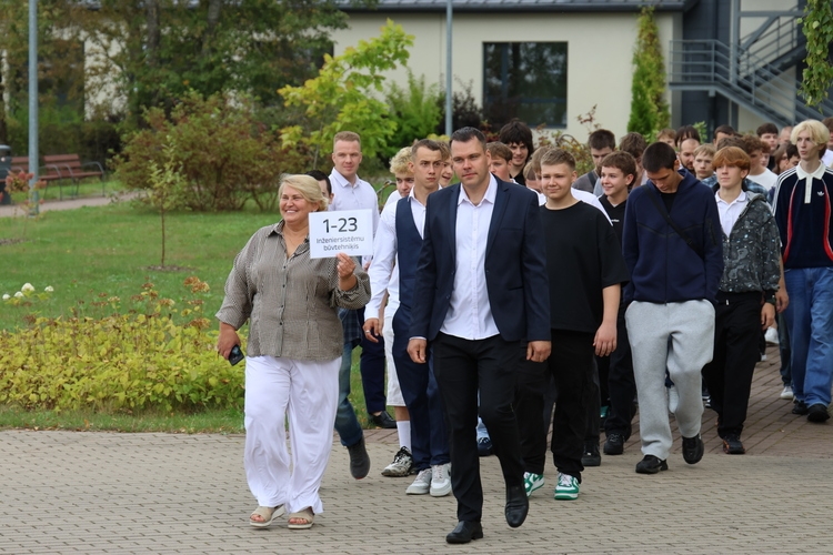Tehnikumā svinīgi atklāts jaunais mācību gads
