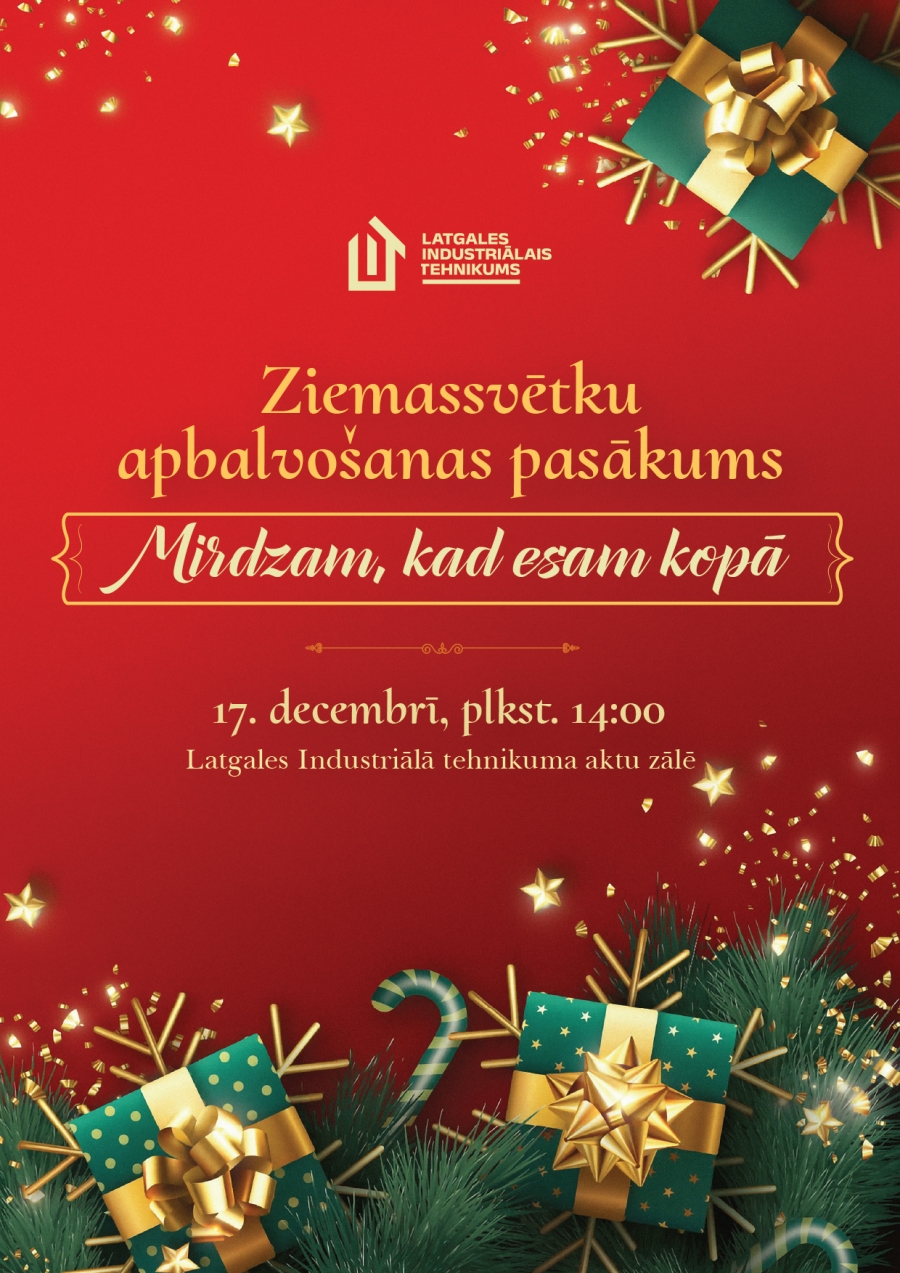 Ziemassvētku apbalvošanas pasākums "Mirdzam, kad esam kopā"