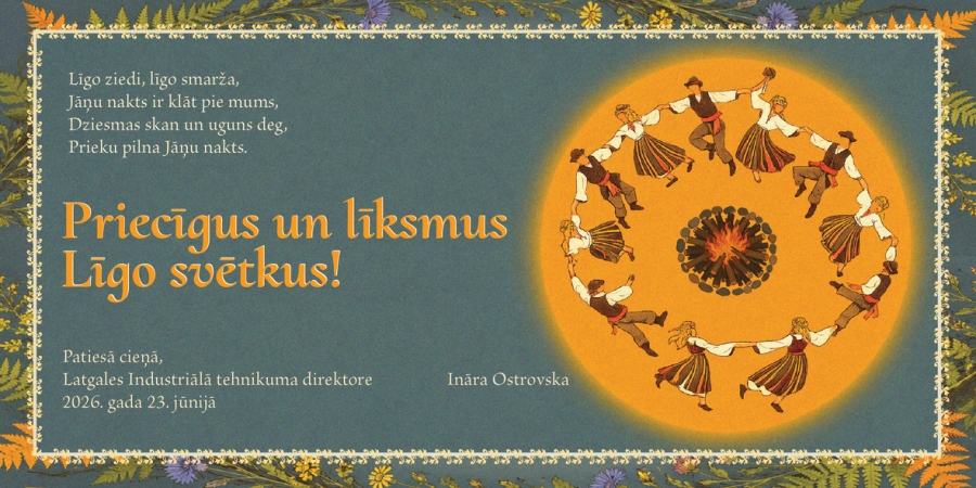 Priecīgus un līksmus Līgo svētkus!